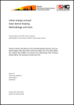 Urban energy concept Solar district heating Methodology and tools